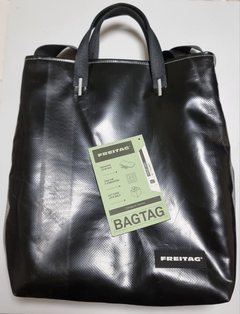 Freitag Leland F202 (Full Black), Luxury, Bags & Wallets on Carousell
