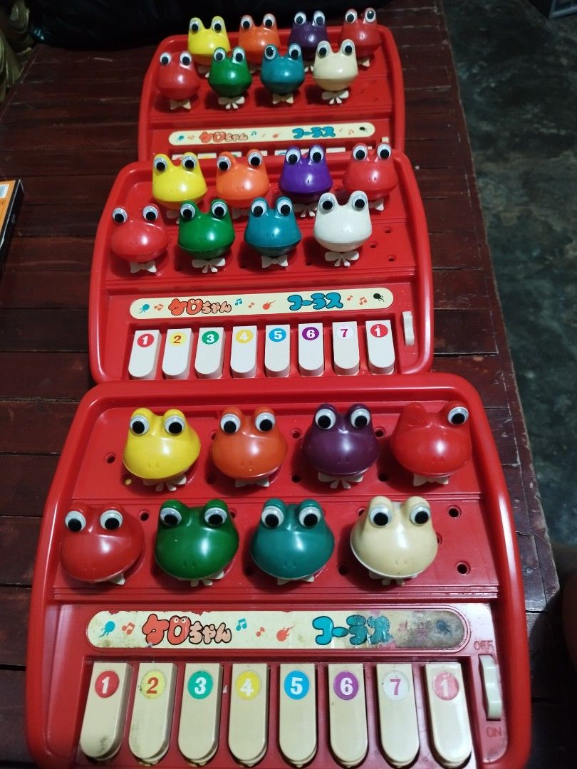 Frog chorus shop piano toy