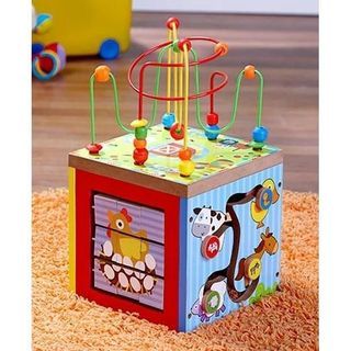 5-IN-1 WOODEN LEARNING TOY
