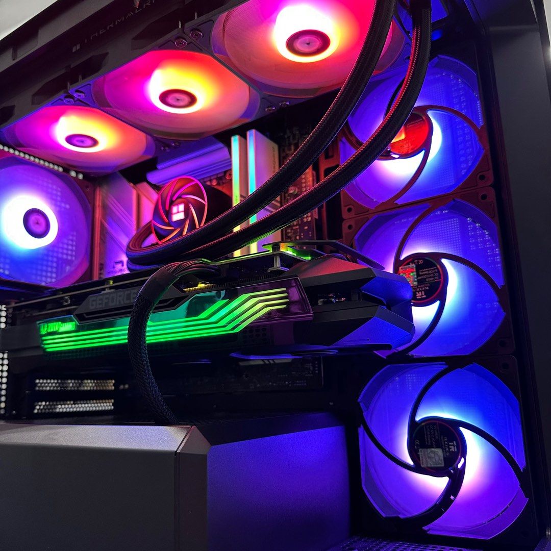 Gaming PC AMD Ryzen 7 7800X3D With RTX 5070Ti RTX 5070 Ti RTX 5080 Aesthetic Gaming Desktop63224286969090112