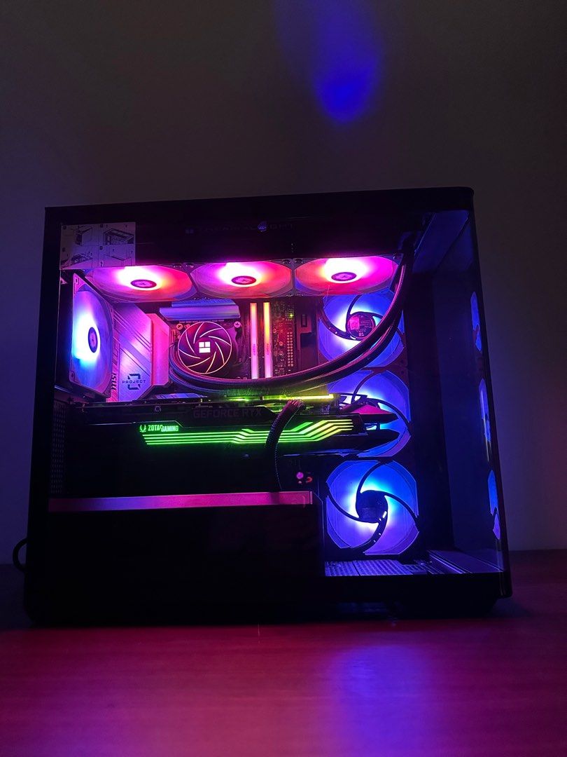 Gaming PC AMD Ryzen 7 7800X3D With RTX 5070Ti RTX 5070 Ti RTX 5080 Aesthetic Gaming Desktop63224286969090113