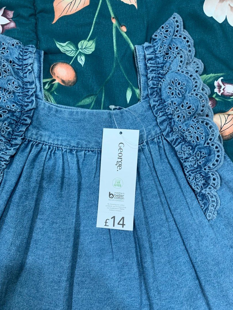 George outlet denim dress