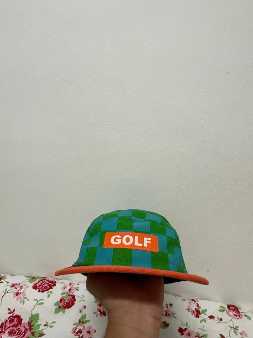 Golf wang checkered hat top
