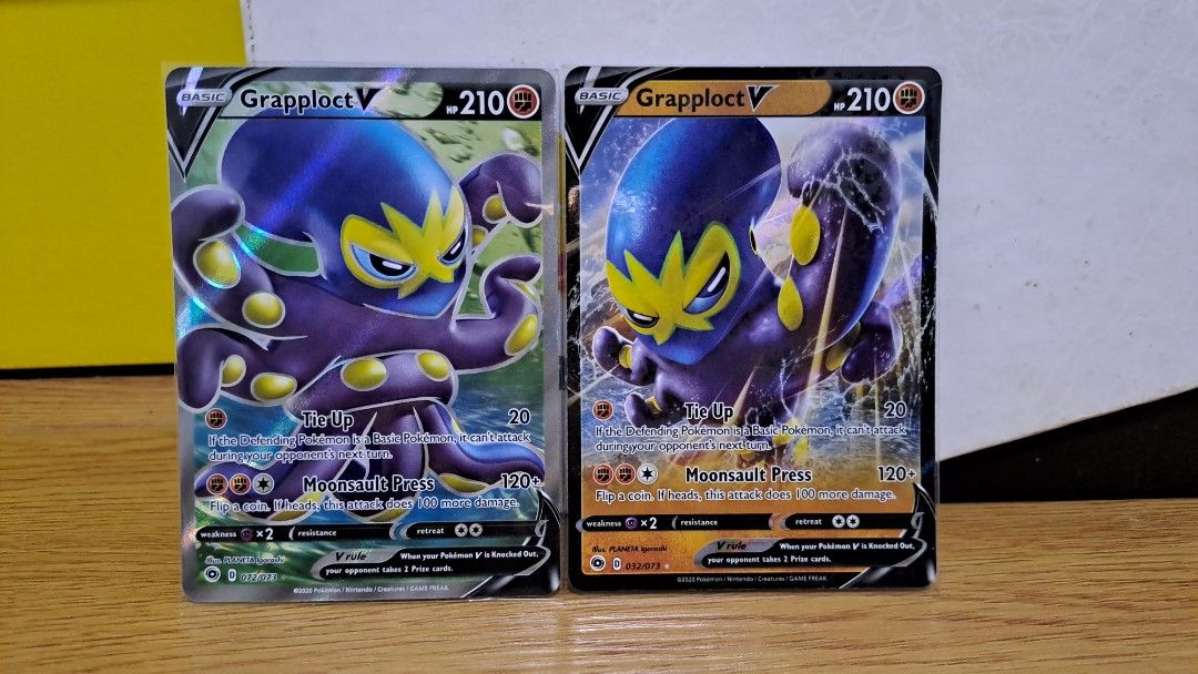Grapploct V Full Art Champions Path Pokemon Pokmon Cards, Hobbies & Toys,  Toys & Games on Carousell