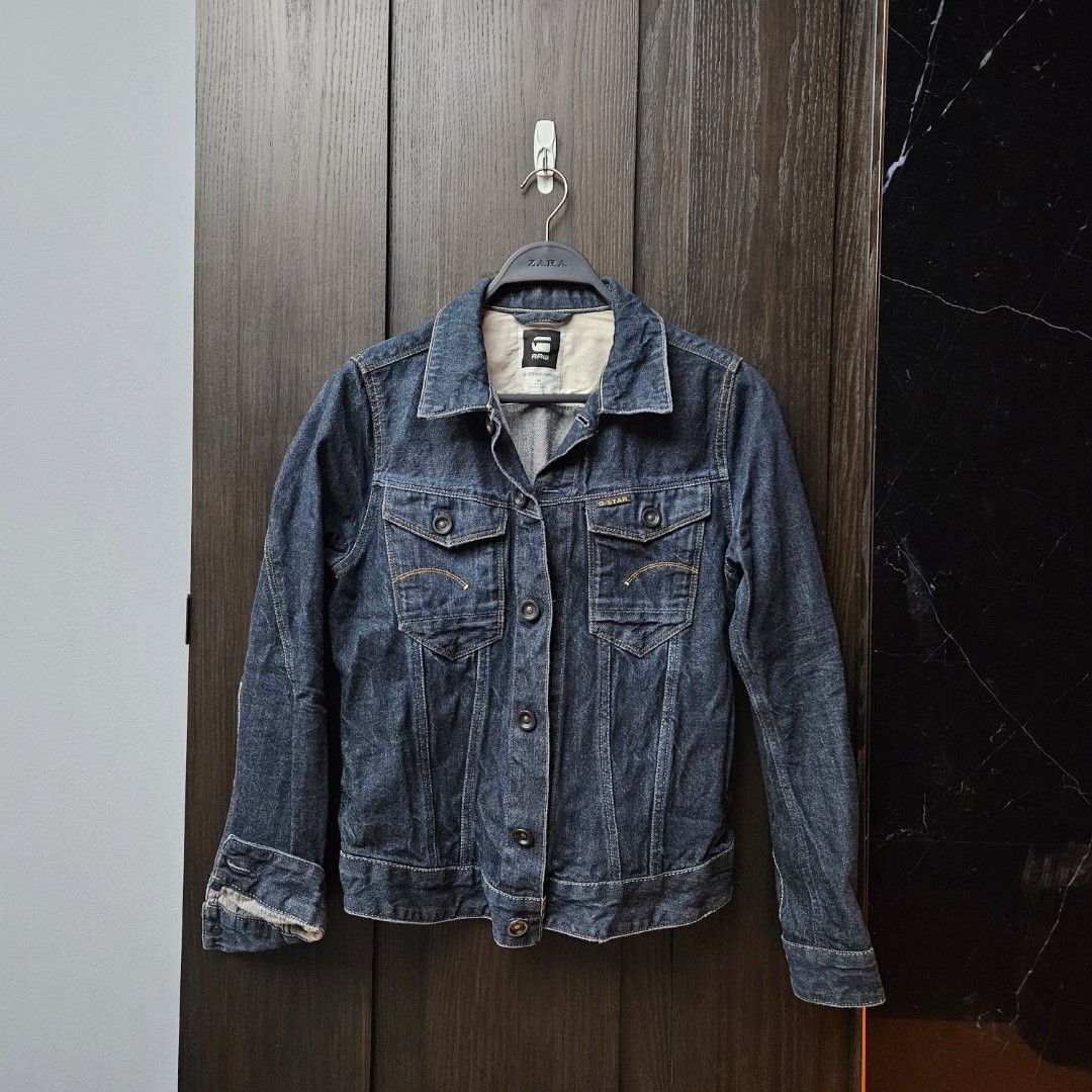 Raw jean hotsell jacket