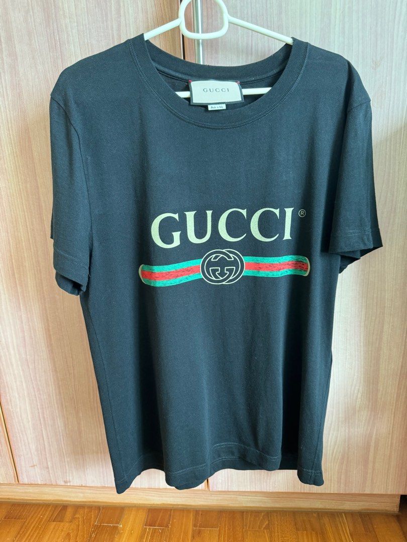 Gucci classic tee Men s Fashion Tops Sets Tshirts Polo