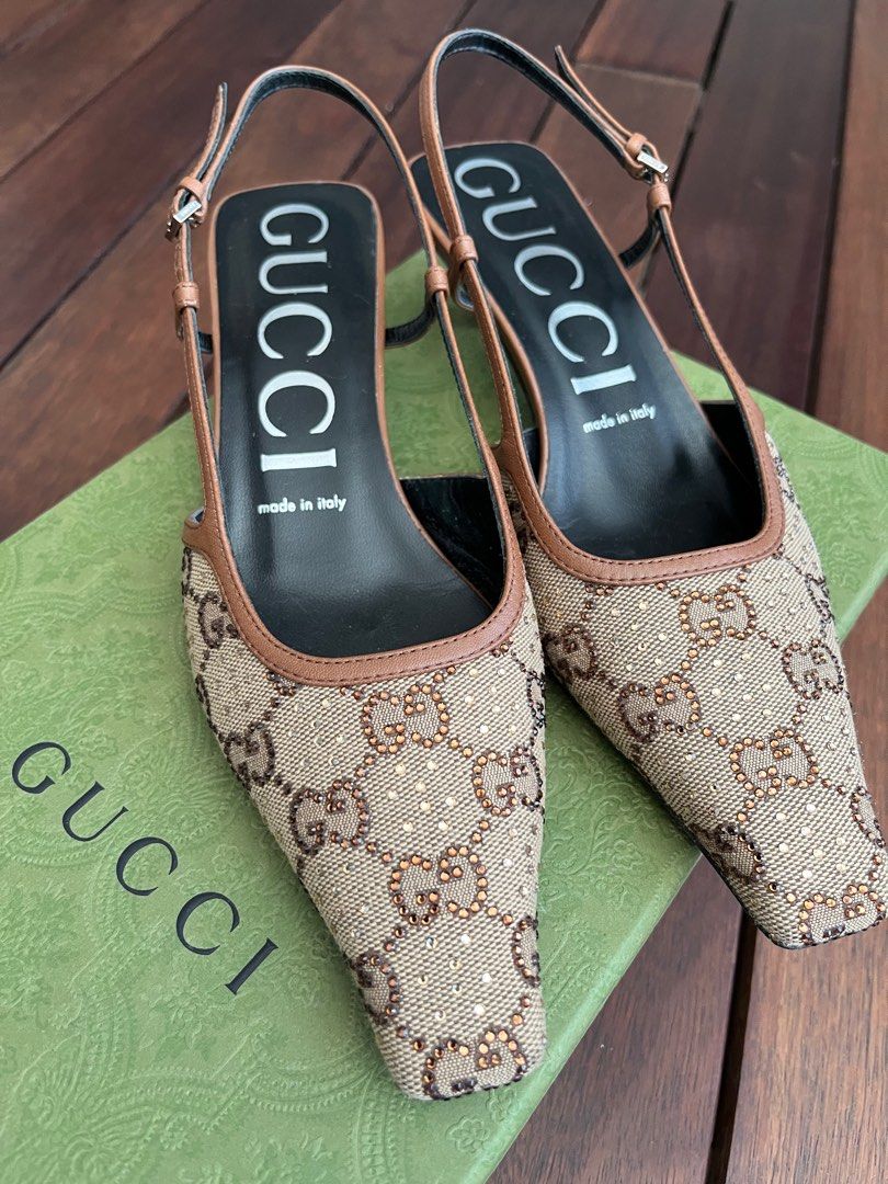 Gucci kitten heel best sale