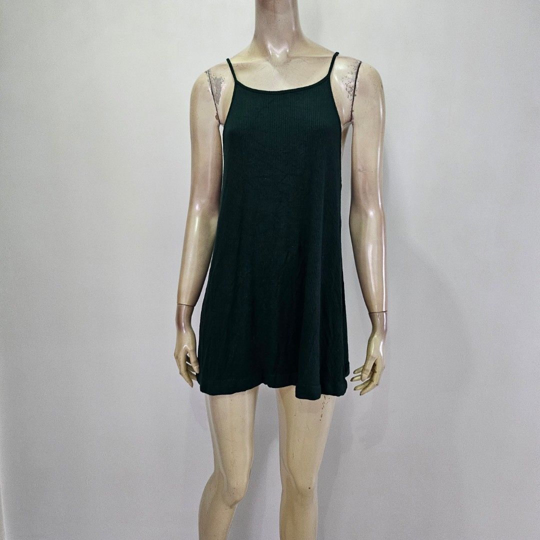 Halter green dress forever 21