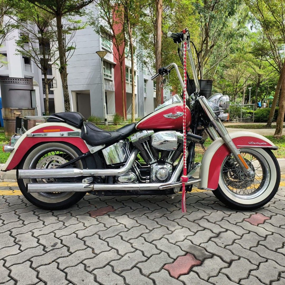 Harley Davidson Softail Deluxe Motorcycles Motorcycles for Sale Class 2 on Carousell
