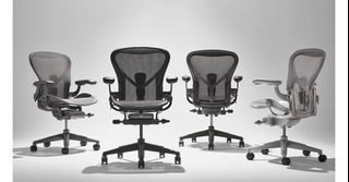 Herman miller Aeron Logitech chairs