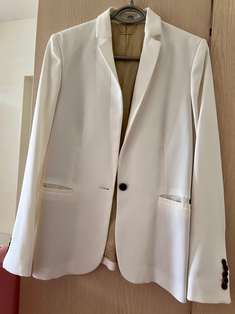 Ladies white jacket size 14 hotsell