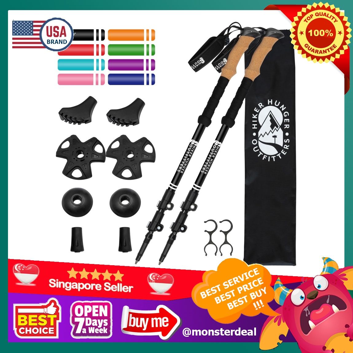 Hiker hunger cheap poles