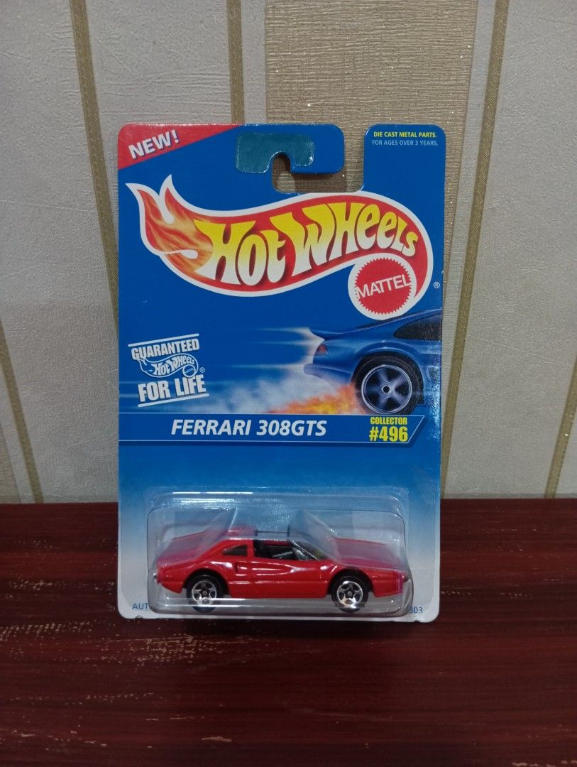 Hot Wheels Ferrari 308GTS Red, Hobbies & Toys, Toys & Games on
