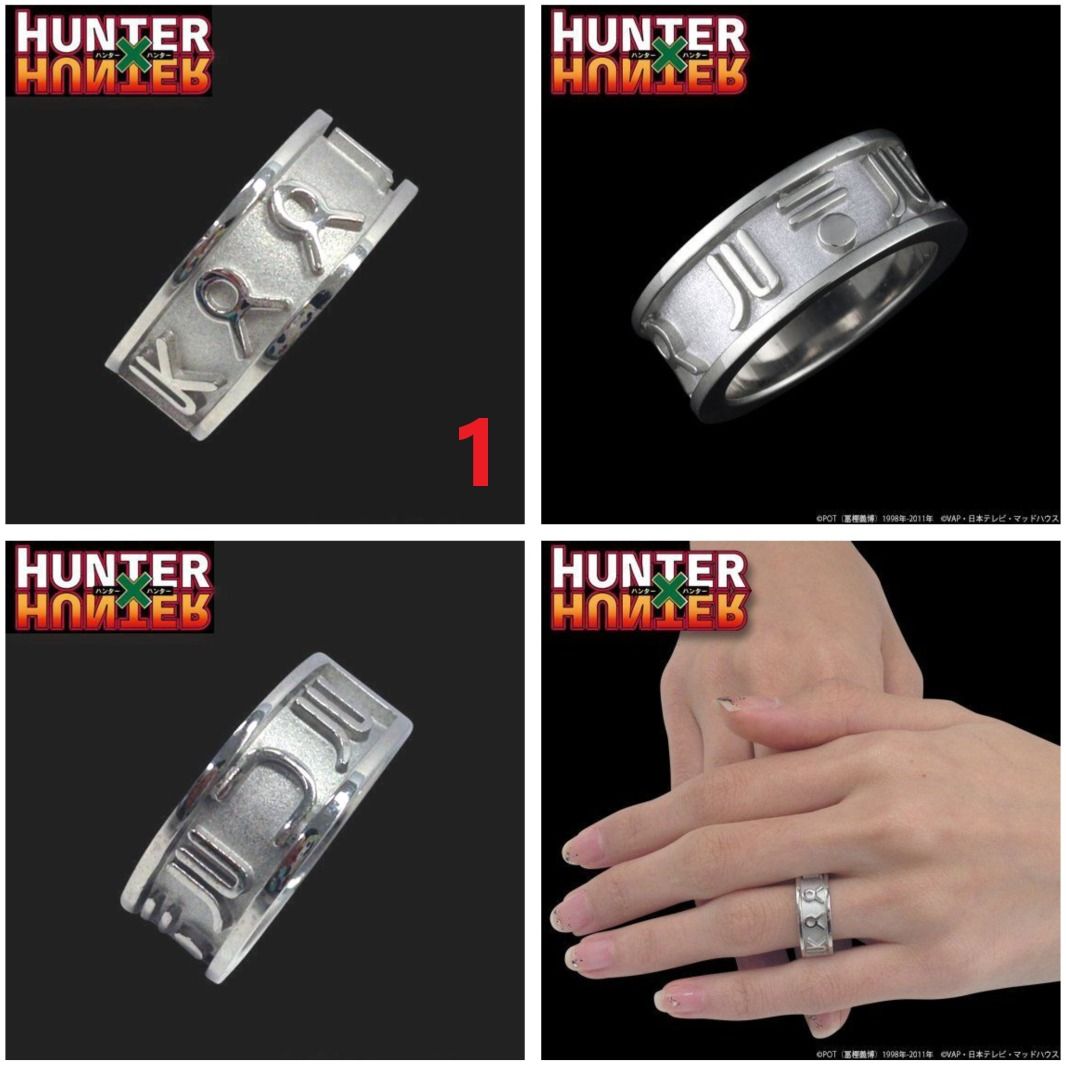 🐧HUNTER x HUNTER silver925戒指- 庫洛洛·魯西魯, 西索/畢索加, 酷拉