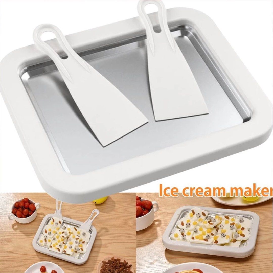 Iron plate ice on sale cream maker