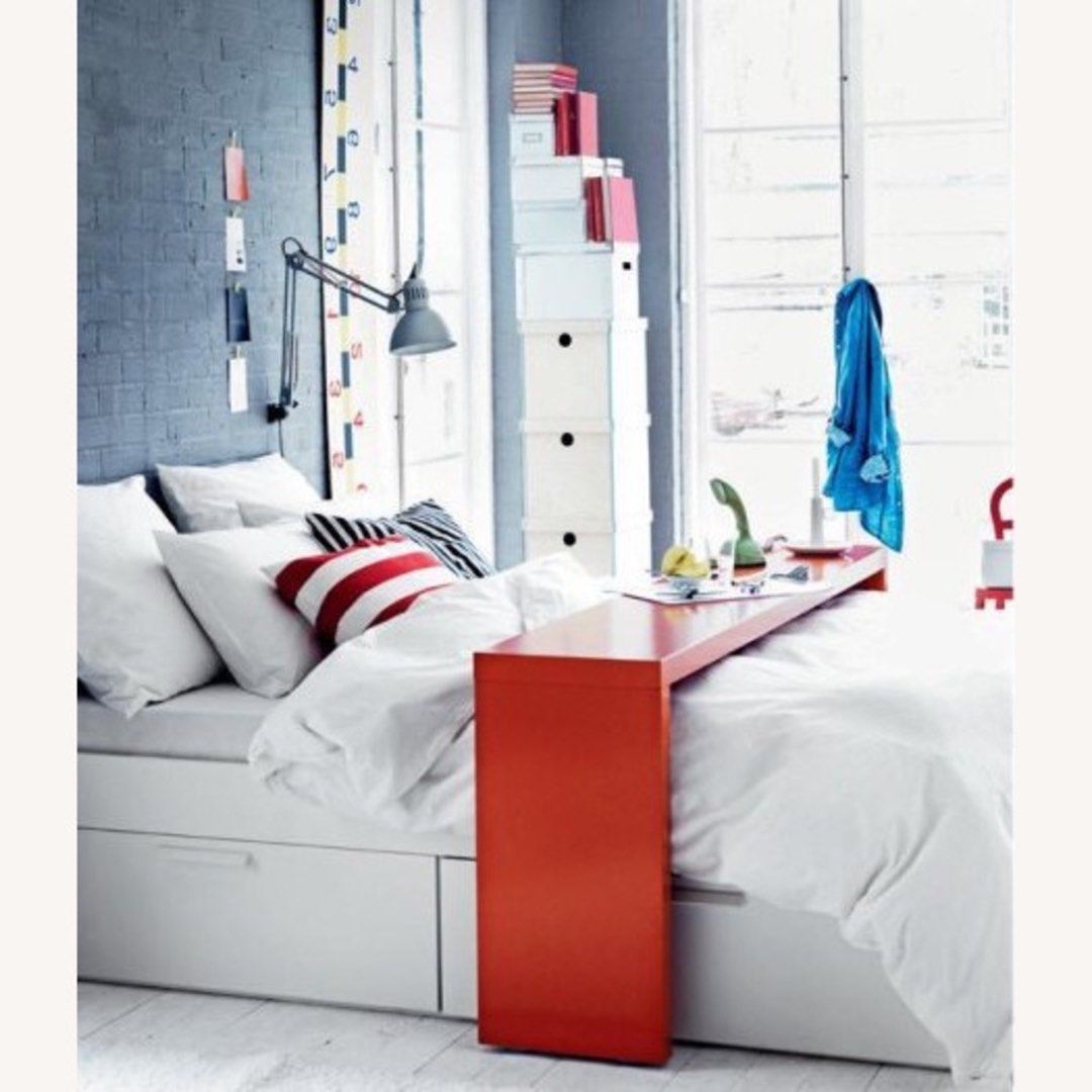 IKEA over the bed rolling table
