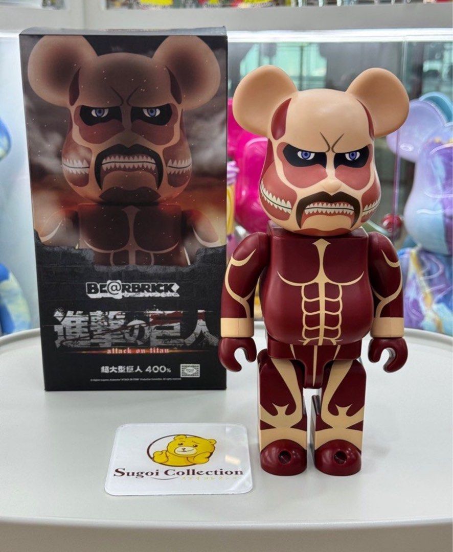 BE@RBRICK ATTACK ON TITAN EREN 400% – 3DRetro