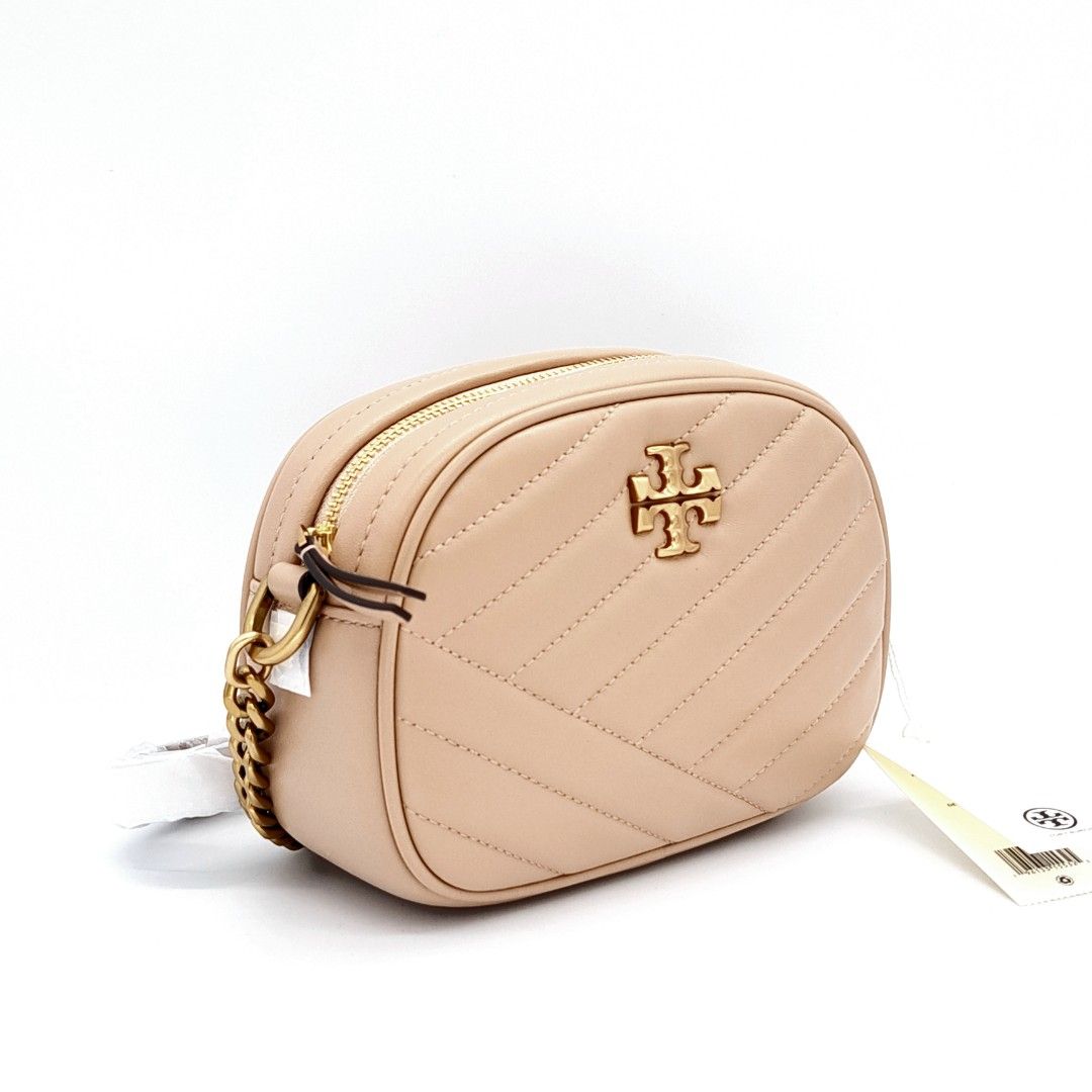 Kira chevron small camera bag devon sand outlet