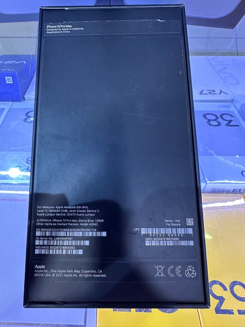 iPhone 13 Pro Max Sierra Blue 128GB, Mobile Phones & Gadgets, Mobile ...