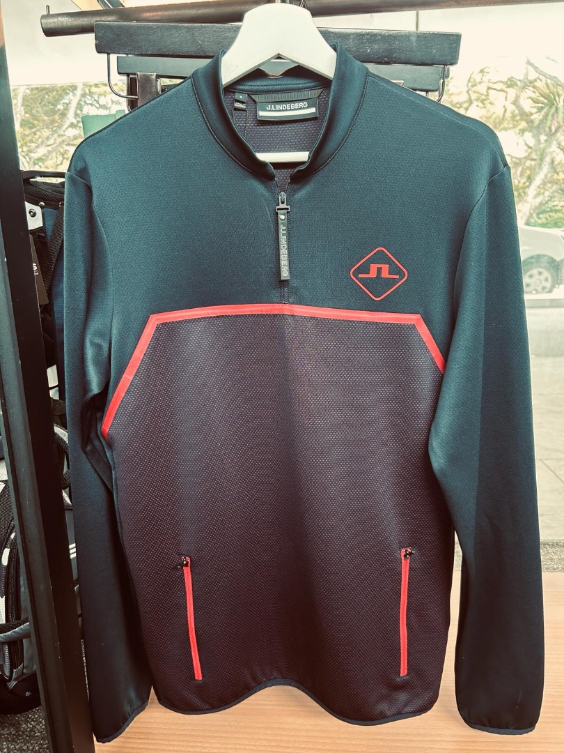 J Linderburg Long Sleeve Golf top Men s Fashion Tops Sets