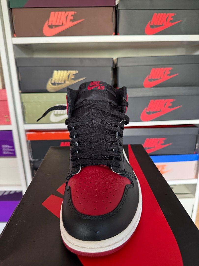 Jordan 1 bred white shop