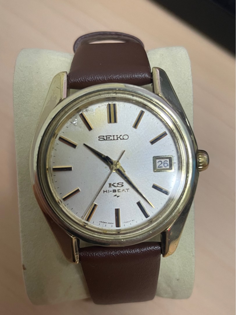 King seiko 45ks 4502-7001 精工not grand seiko, 名牌, 手錶- Carousell