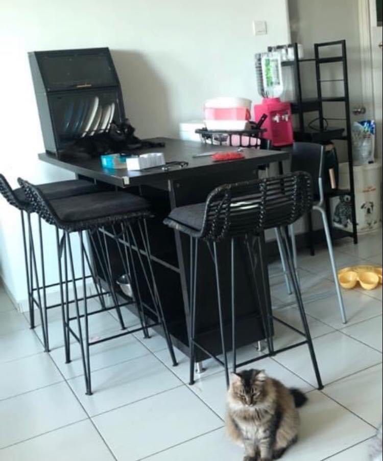 Kallax sales bar table