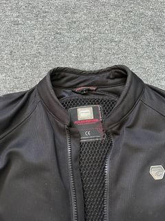 komine mesh jacket with upgraded padding