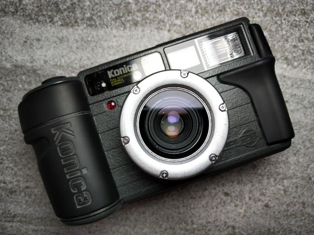 Konica Genba Kantoku Wide 28, Photography, Cameras on Carousell