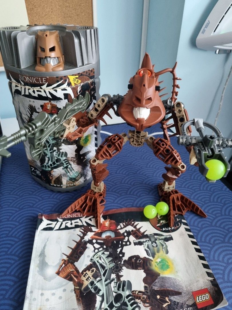 LEGO BIONICLE PIRAKA AVAK Hobbies Toys Memorabilia