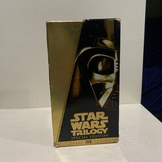 Limited Edition Collector’s Item Gold Boxed Set - Star Wars Trilogy Special Edition VHS Tape 1997 (Digitally Mastered)