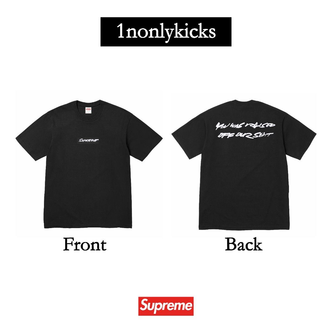 Futura logo tee supreme cheap