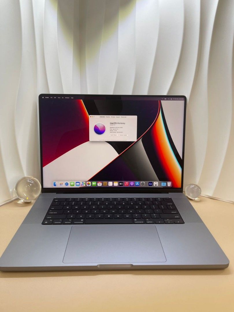 MacBook Pro 16inch M1 Pro 16GB RAM 1TB STORAGE + 🎁 Free Gift 🎁