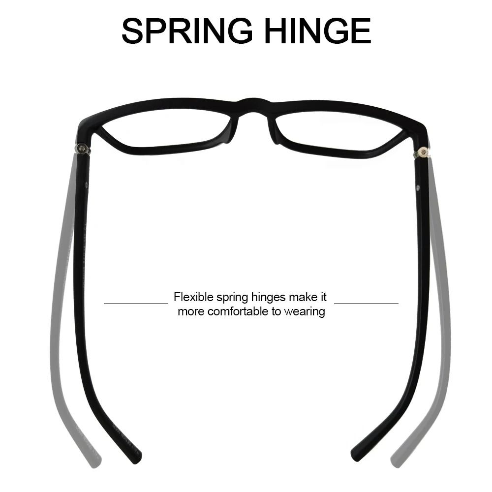 MARE AZZURO Men's Reading Glasses Square Anti Blue Light Eyeglasses Frame  Men Magnifier Sunglasses Stylish Sun Readers +1 1.5 2, 男裝, 手錶及配件, 眼鏡-  Carousell