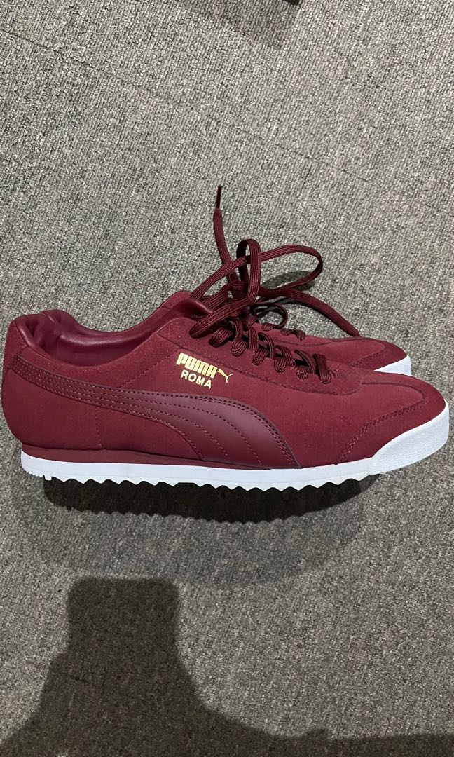 Puma roma new arrivals maroon