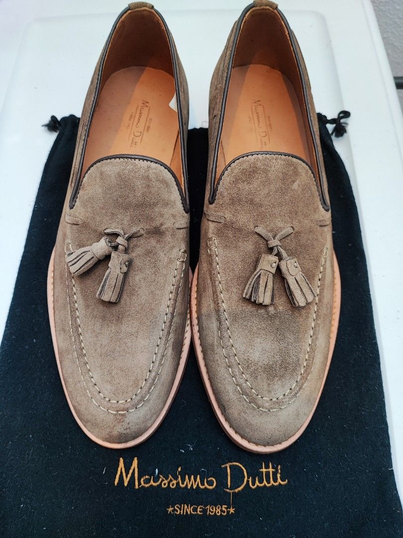 Massimo dutti tassel loafers online