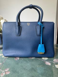Mcm milla tote medium phantom grey best sale