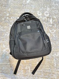 MEN’S AUTHENTIC BRUNO CAVALLI LAPTOP DOCS BLACK  backpack with etiketa