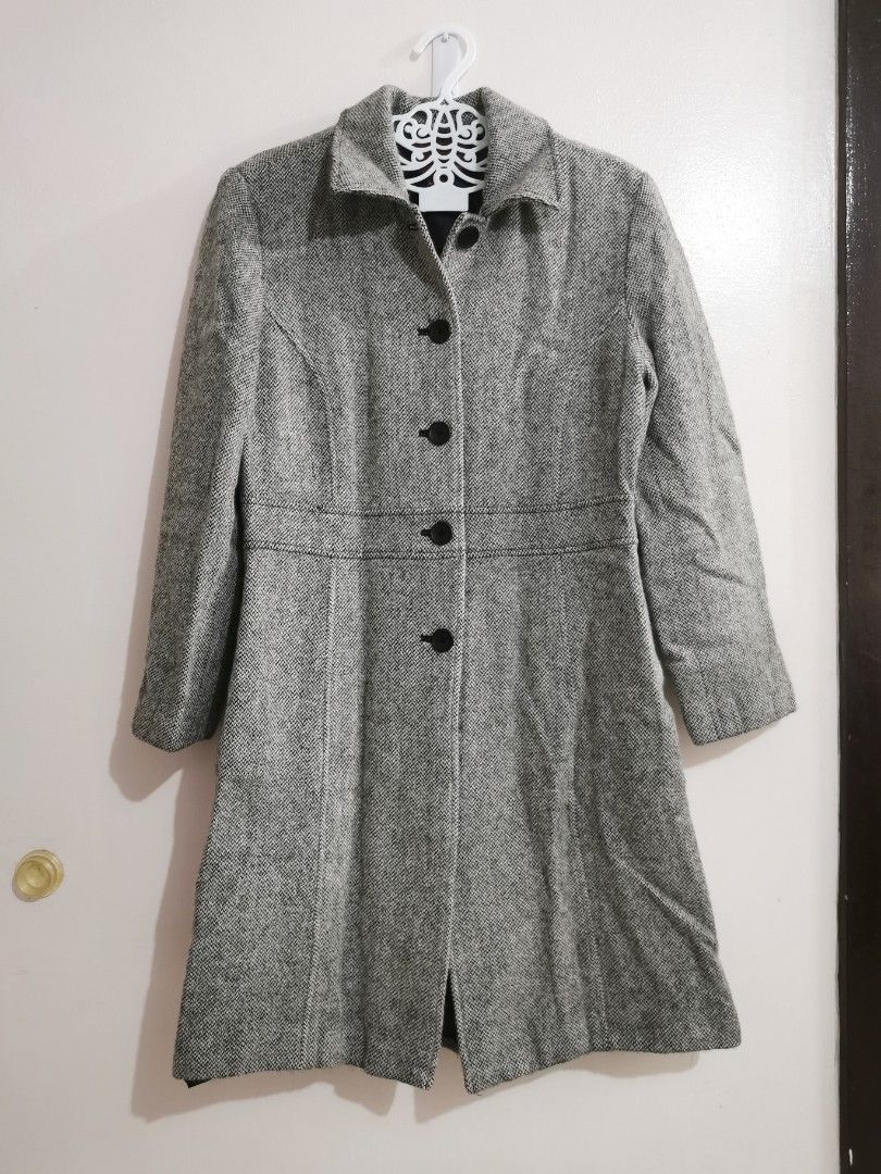Merona Gray Wool Women s Coat Women s Fashion Coats Jackets and