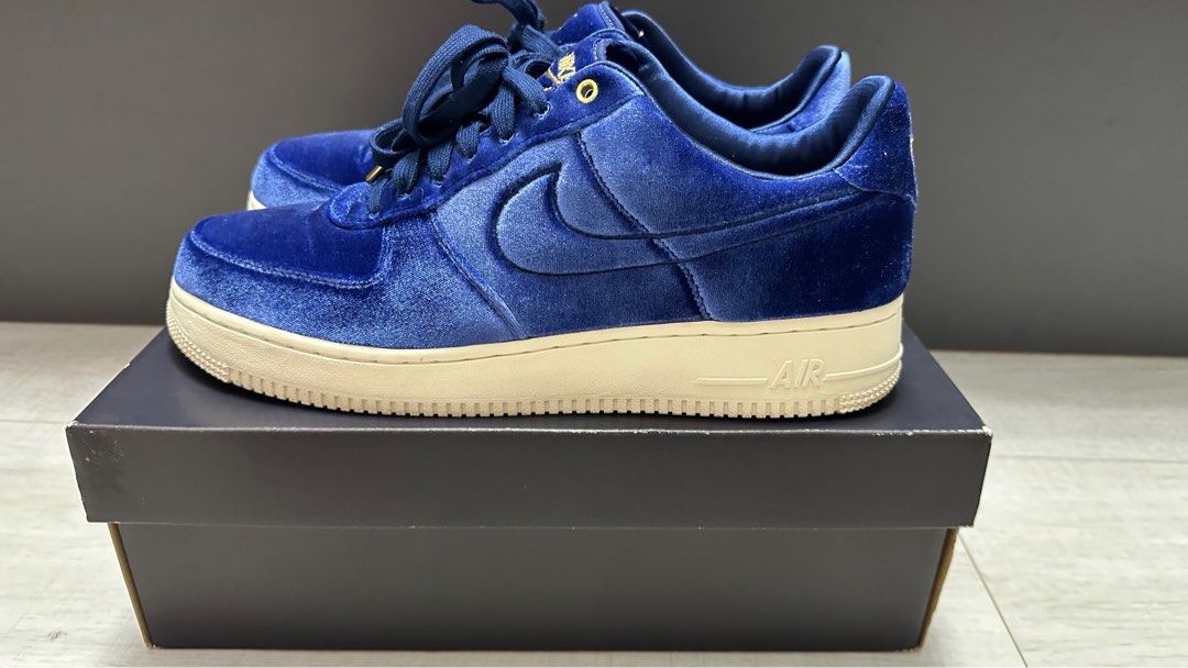 Nike air force 2025 blue velvet