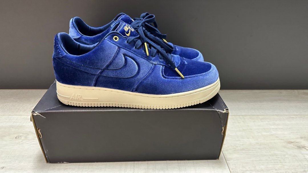 Nike air force cheap 1 blue velvet