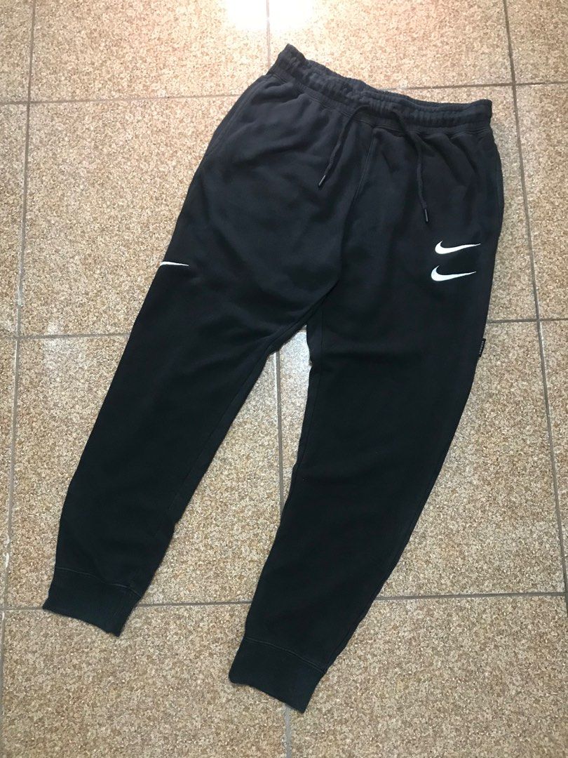 Sweat nike double swoosh noir outlet