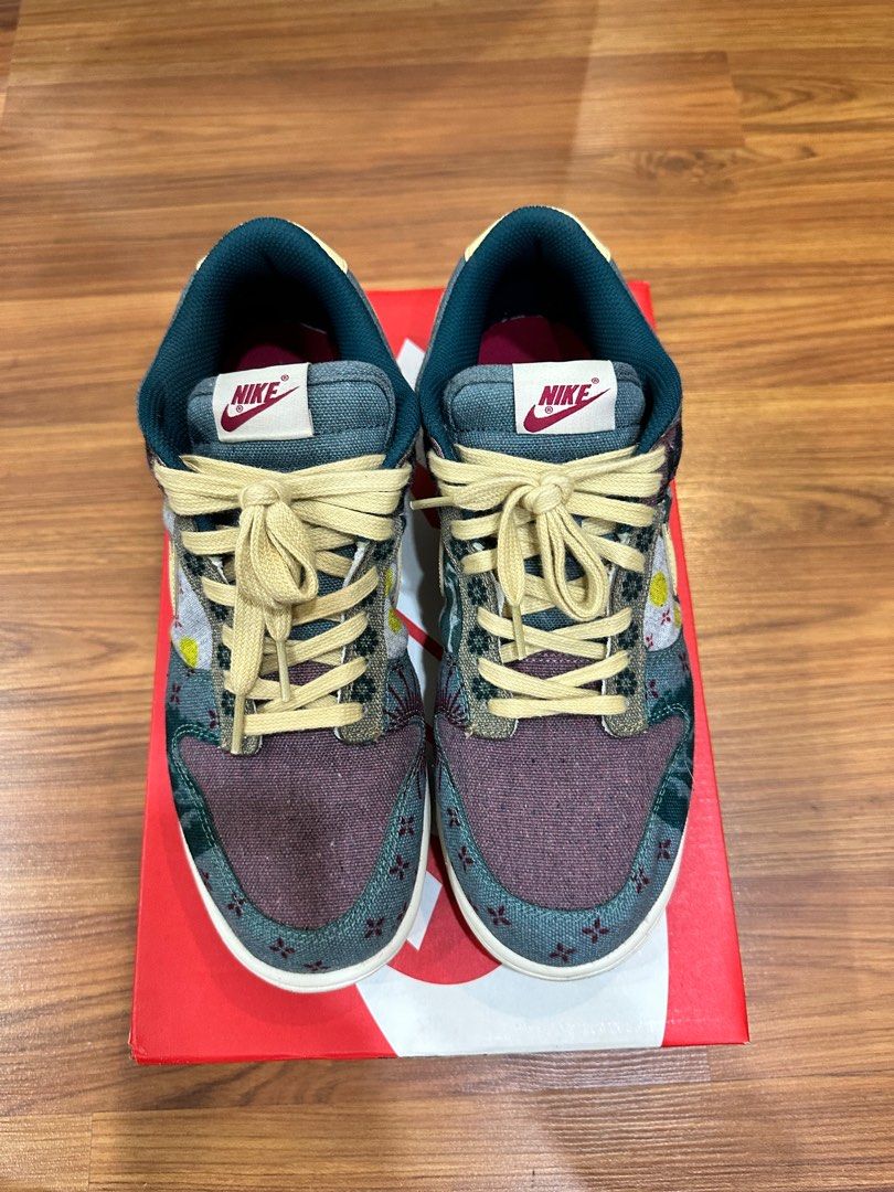 community garden dunk low resell