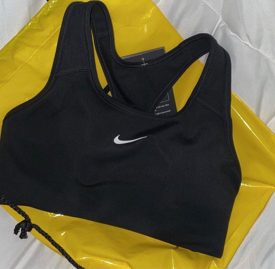 Yellow Nike Sports Bra, Women's Fashion, Activewear on Carousell