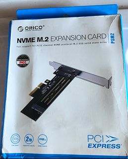 ORICO M.2 SSD to PCIe3 x4 Adapter | SATA & NVMe（額外短檔片+$10））
