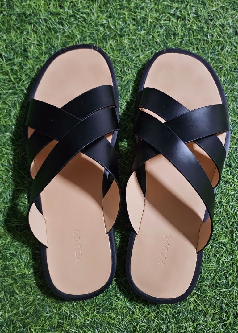 Pedro Men s Dune Cross Strap Sandals