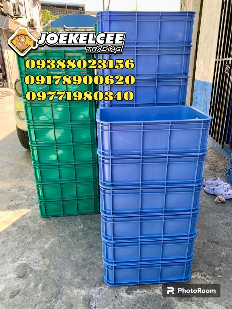 PLASTIC CRATES (Category: Storage Boxes & Baskets) located in Caloocan City. Submitted by Ava_broklyn8888 (Listing ID 1287225892, Image 2). Description: PLASTIC CRATES BASE CRATES OPEN HANDLE Pre order Minimum 20pcs .