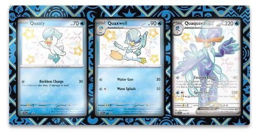 Pokemon TCG Quaquaval ex SVP084, Quaxwell & Quaxly promo cards (from  Paldean Fates Premium Collection), Hobbies & Toys, Toys & Games on Carousell