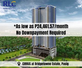 Preselling Investment Cirrus at Bridgetowne Estate, Pasig City