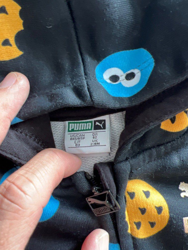 Puma Sesame Street Infant Toddler Sweat Suit